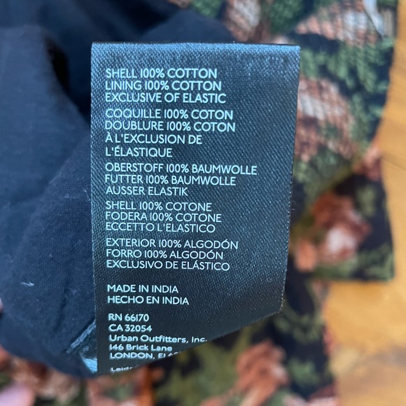 Free People Sawyer Floral Tiered Maxi Skirt - Black, Orange, & Green size Small - Picture 9 of 12